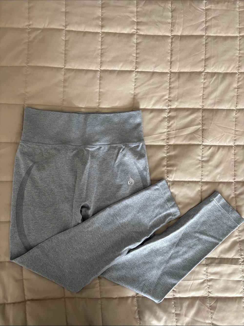 Ryderwear Grey High-Waist Active Leggings